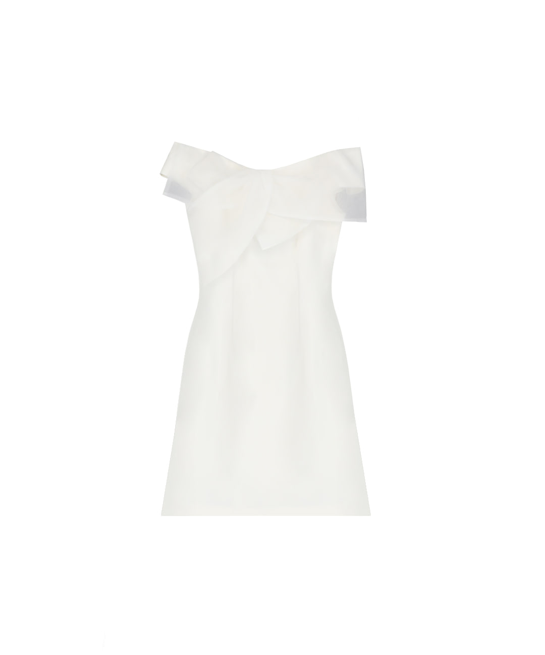 White peony dress